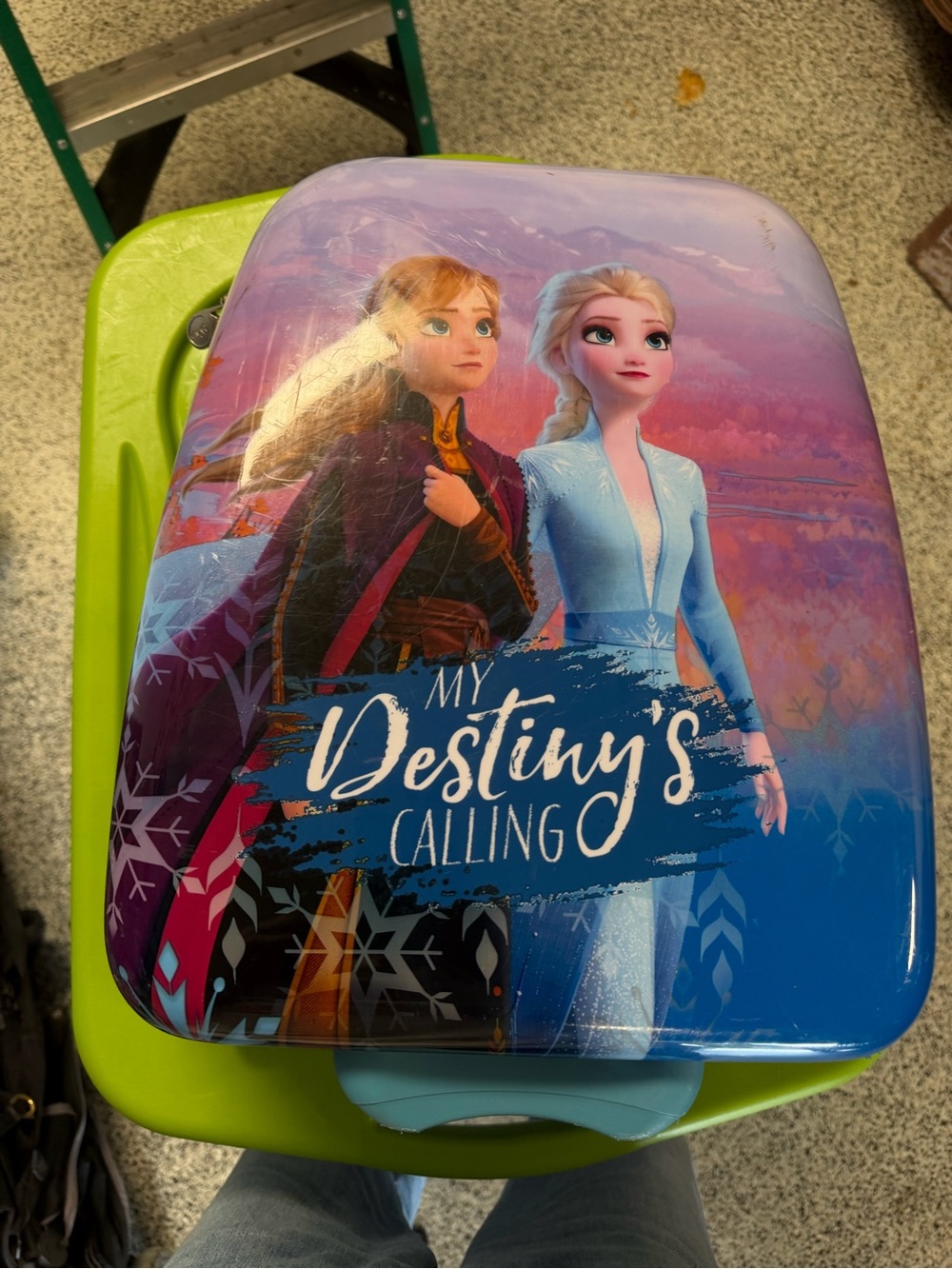 Disney Frozen 'My Destiny's Calling' Luggage - Blue, Purple, Pink